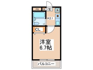 エルマーノ堀之内の物件間取画像